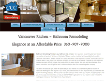 Tablet Screenshot of cccremodeling.com